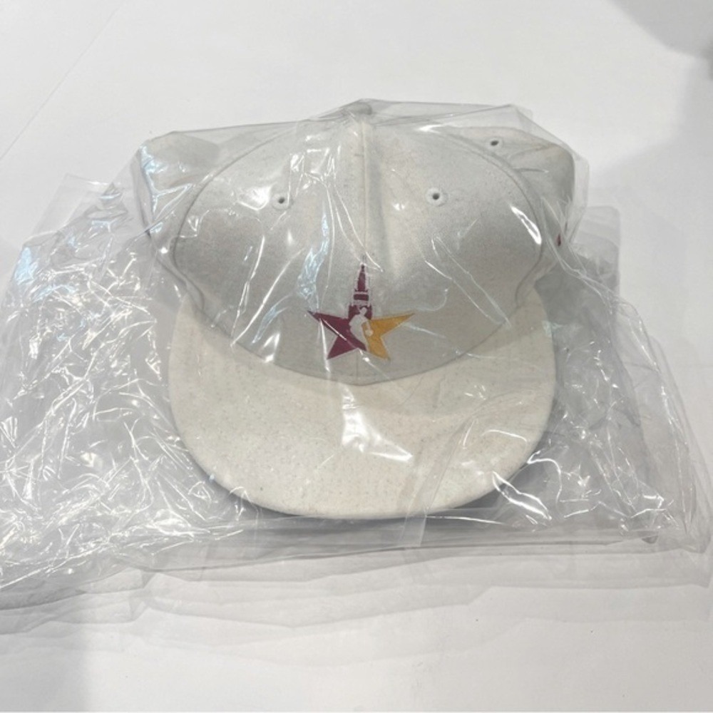 New Era NBA Cleveland All Star Game 59FIFTY Fitted Hat Cap White Size 7 7/8 NEW - Picture 4 of 7
